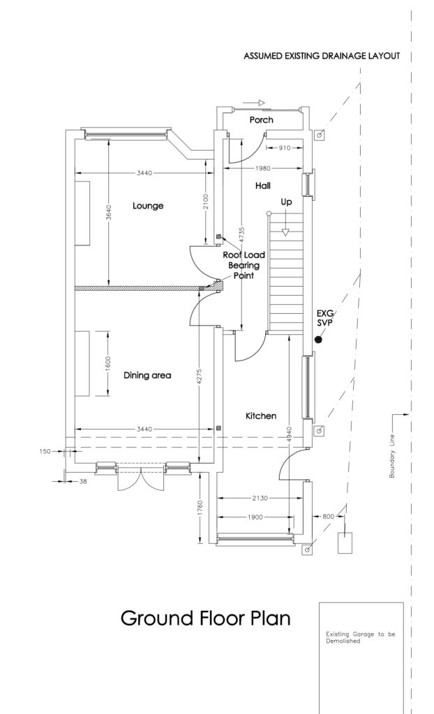 existing floor plan